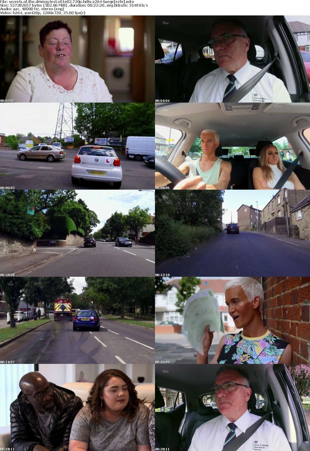 Secrets Of The Driving Test S01E02 720p HDTV x264-BARGE Secrets Of The Driving Test S01E02 720p HDTV x264-BARGE