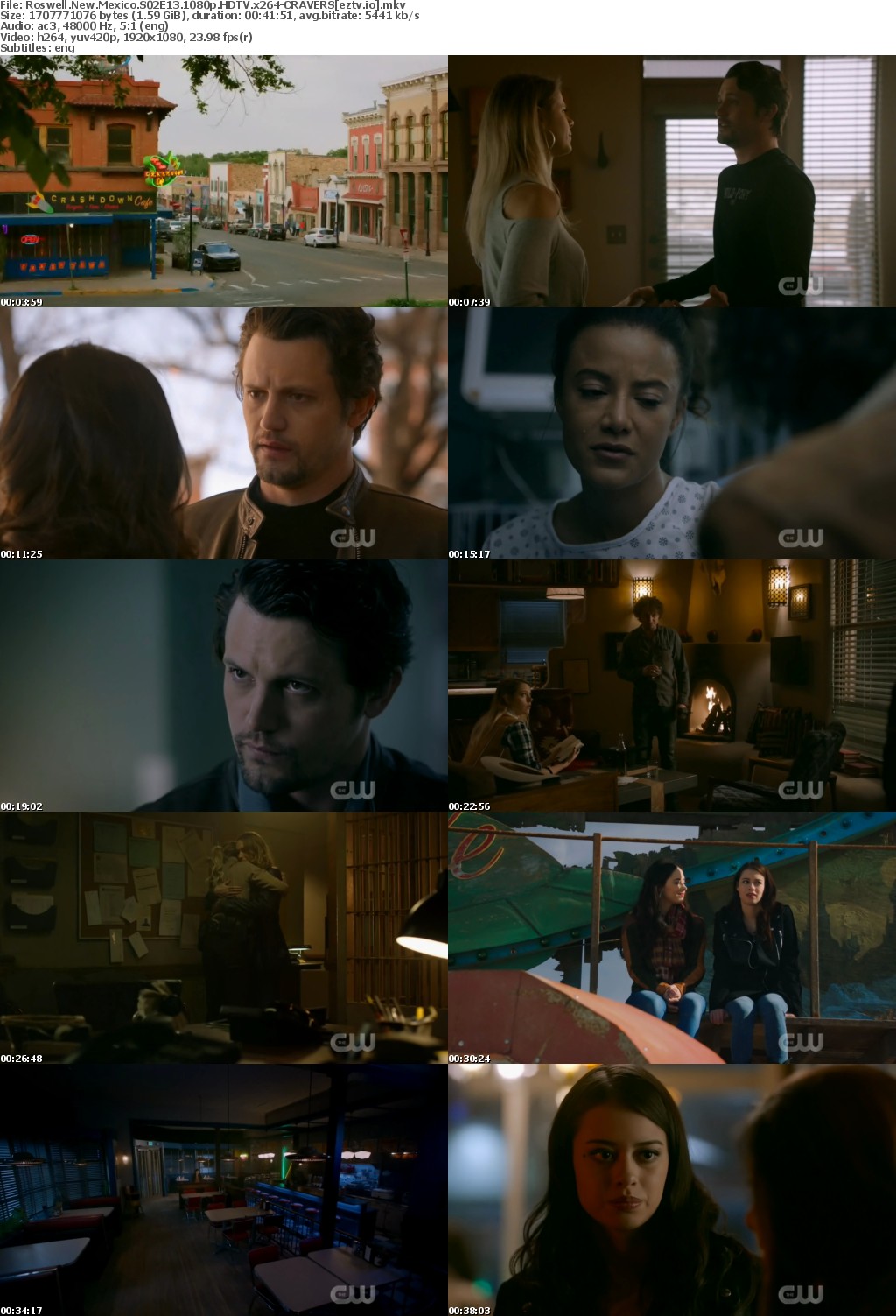 Roswell New Mexico S02E13 1080p HDTV x264-CRAVERS