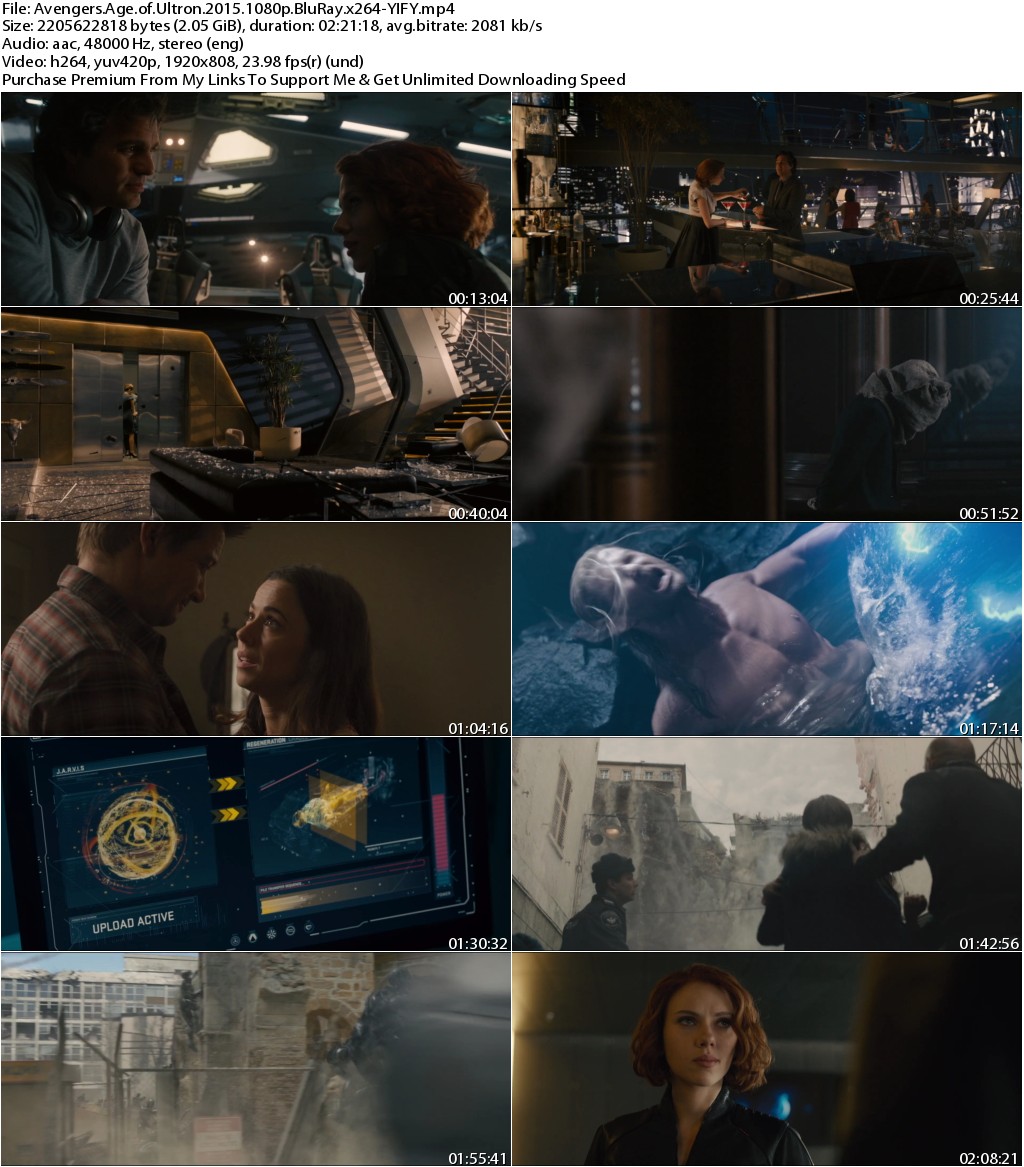Avengers Age of Ultron (2015) 1080p BluRay x264-YIFY
