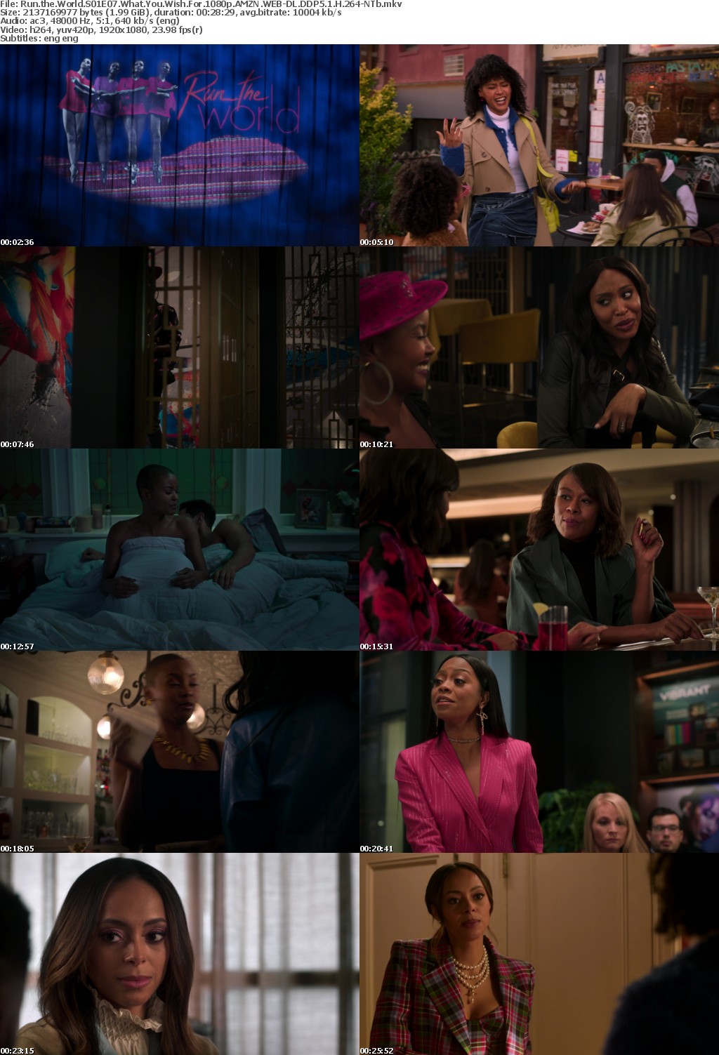 Run the World S01E07 What You Wish For 1080p AMZN WEBRip DDP5 1 x264-NTb