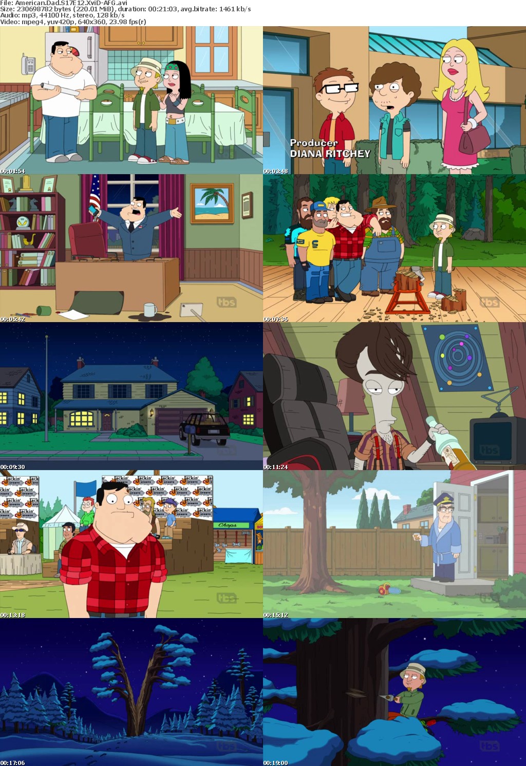 American Dad S17E12 XviD-AFG