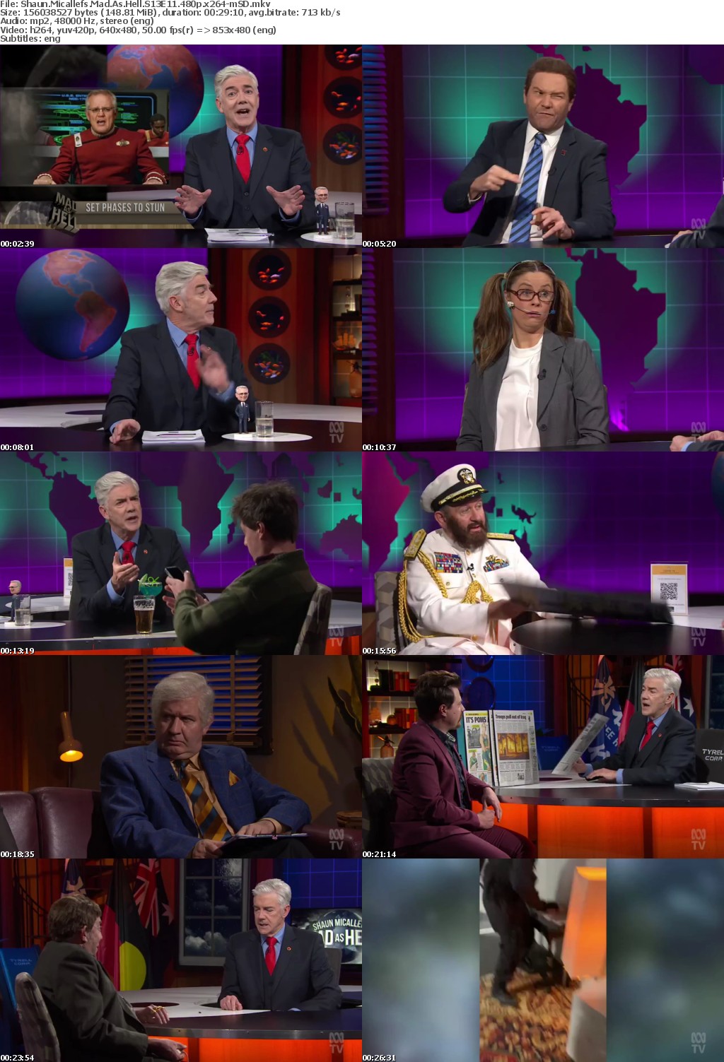 Shaun Micallefs Mad As Hell S13E11 480p x264-mSD