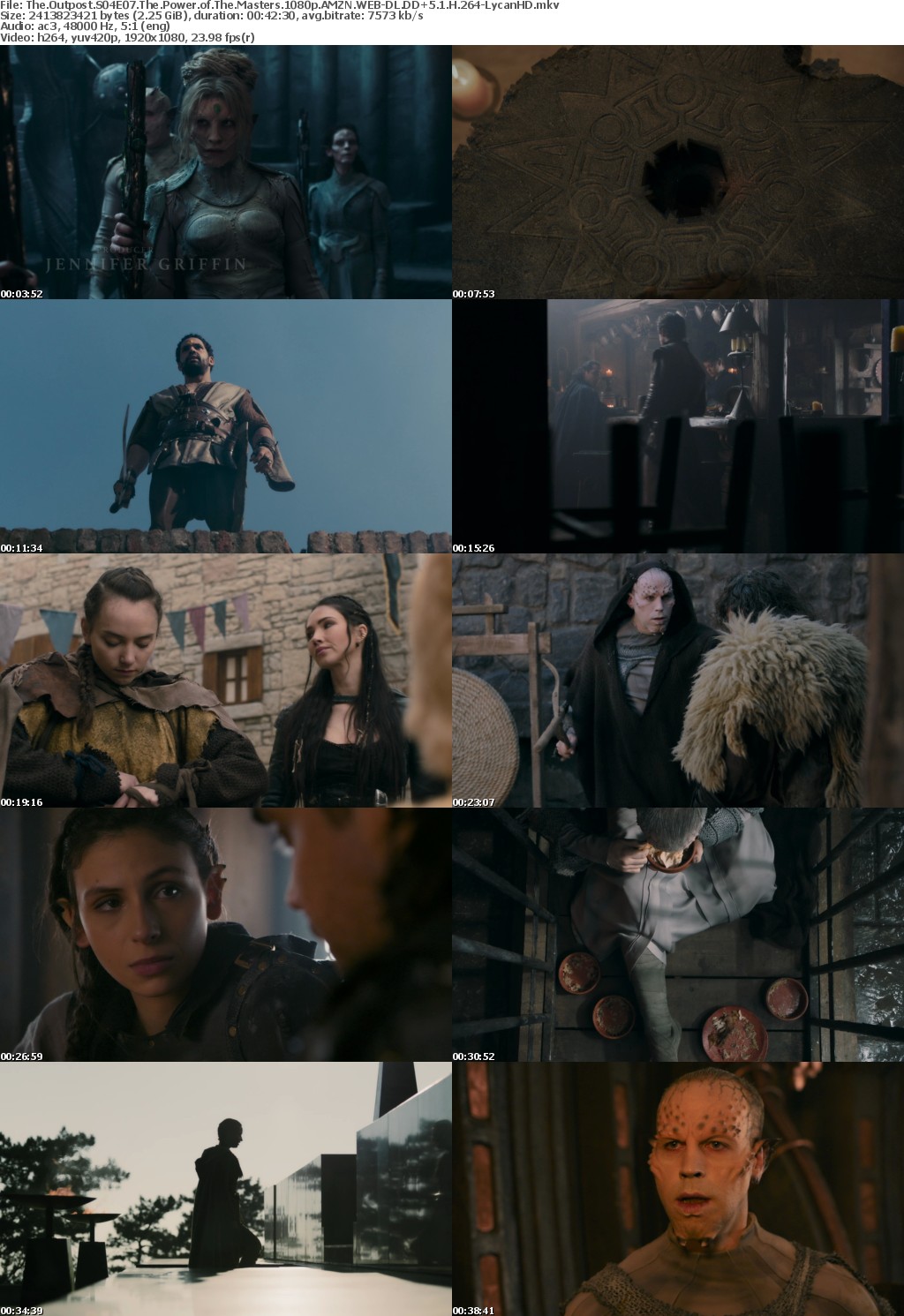 The Outpost S04E07 The Power of The Masters 1080p AMZN WEBRip DDP5 1 x264-LycanHD