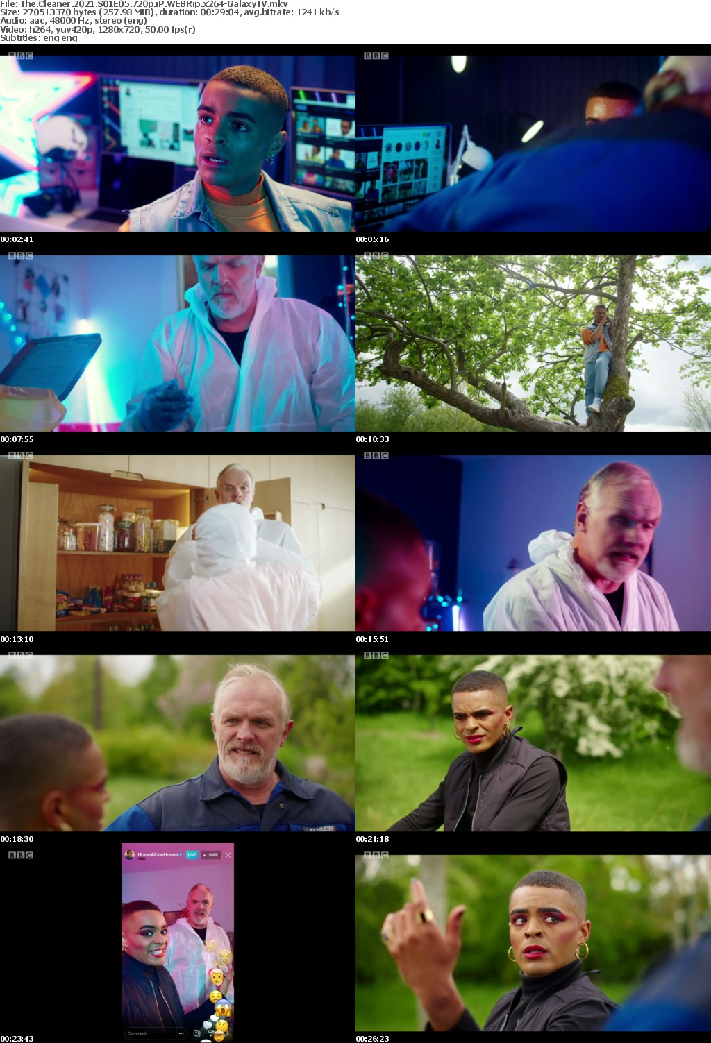 The Cleaner 2021 S01 COMPLETE 720p iP WEBRip x264-GalaxyTV
