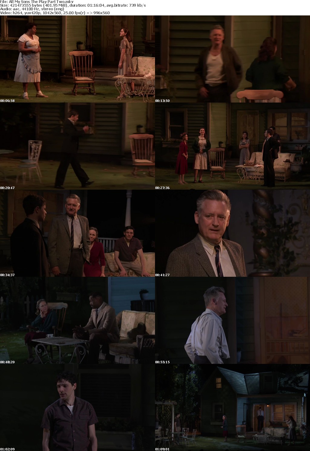 NTLive All My Sons by Arthur Miller 2019 repost
