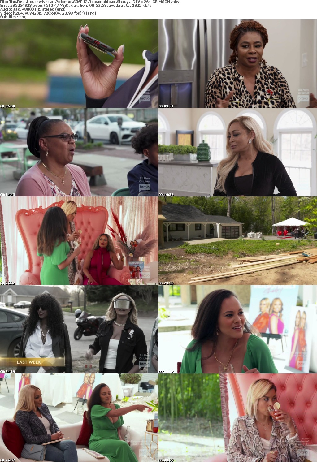 The Real Housewives of Potomac S06E12 Reasonable or Shady HDTV x264-CRiMSON
