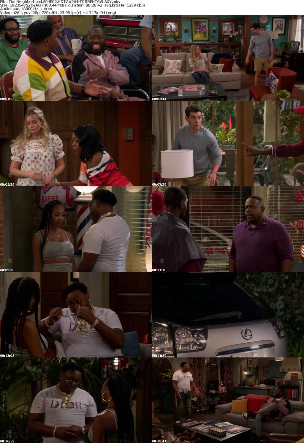 The Neighborhood S04E02 HDTV x264-GALAXY