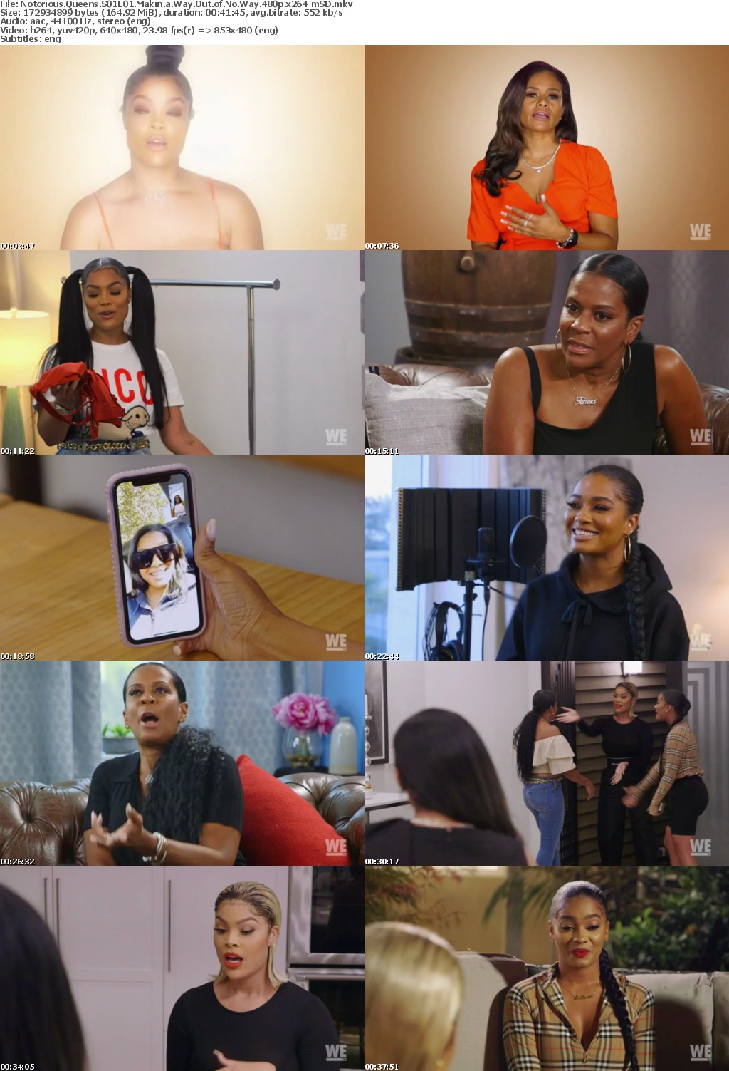 Notorious Queens S01E01 Makin a Way Out of No Way 480p x264-mSD