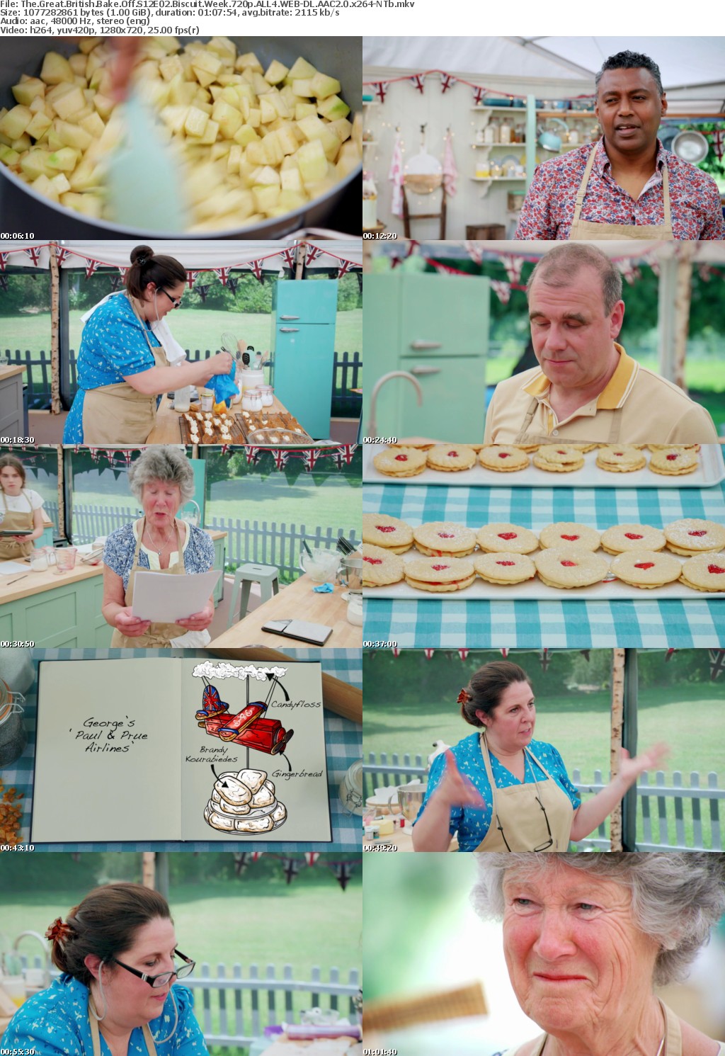 The Great British Bake Off S12E02 Biscuit Week 720p ALL4 WEBRip AAC2 0 H264-NTb