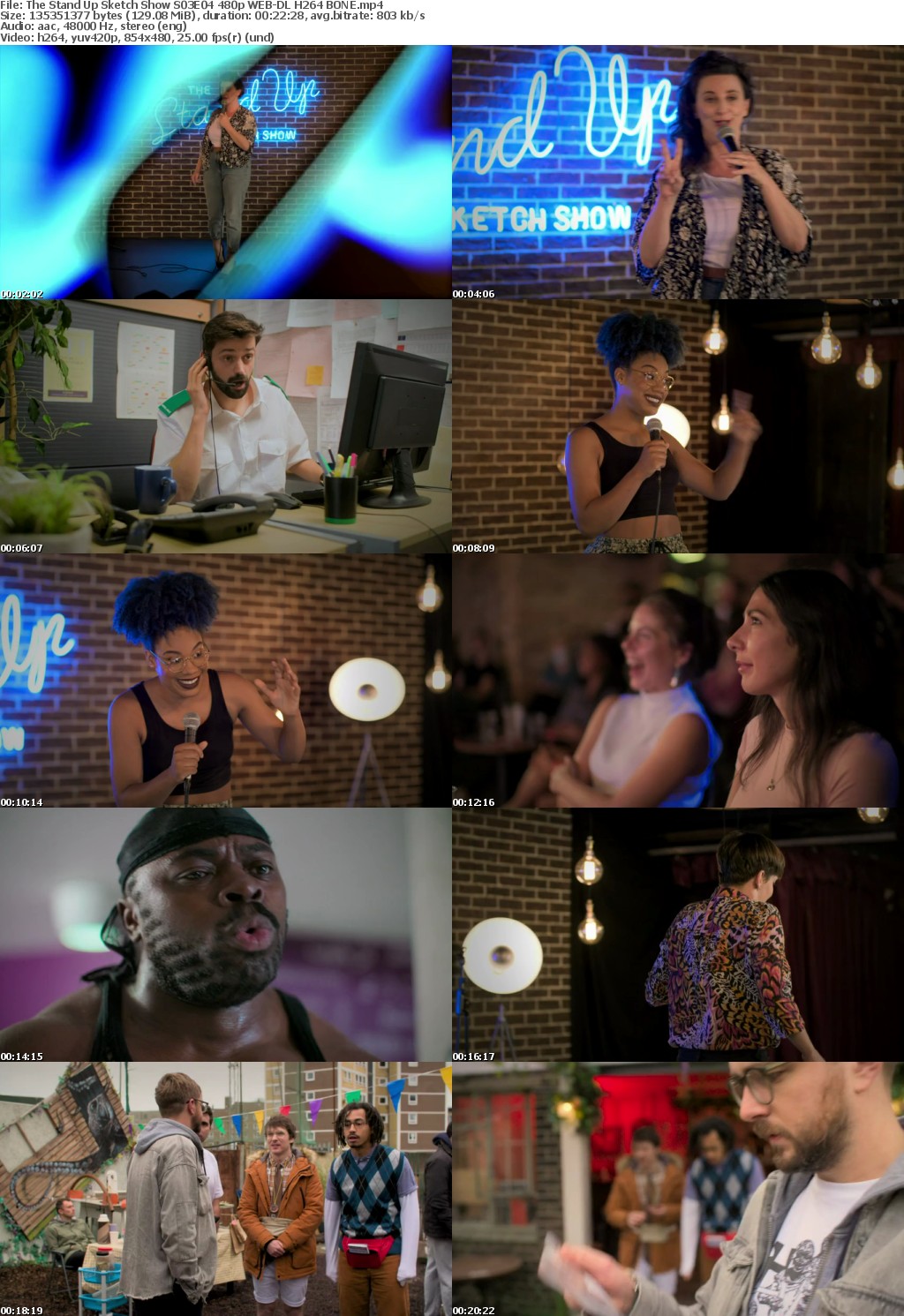 The Stand Up Sketch Show S01-S03 2019-2021 480p WEB-DL H264 BONE