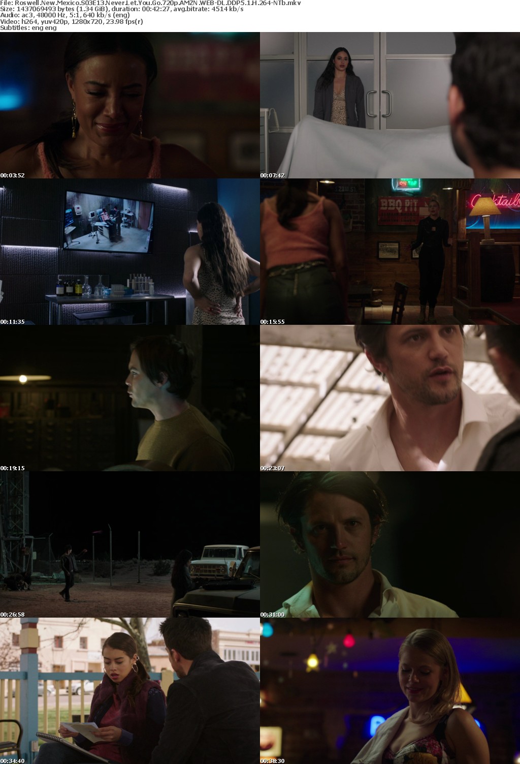 Roswell New Mexico S03E13 Never Let You Go 720p AMZN WEBRip DDP5 1 x264-NTb