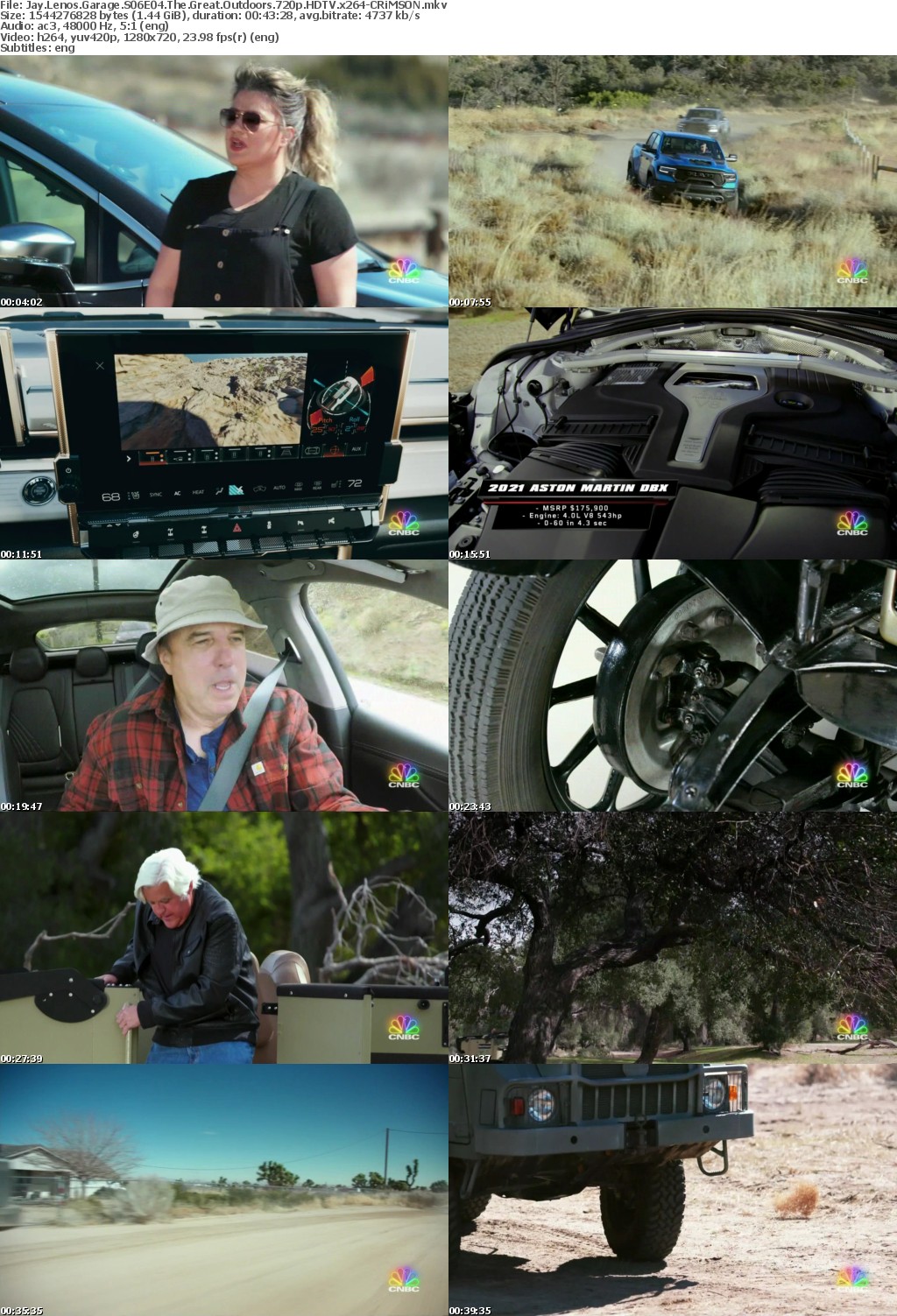 Jay Lenos Garage S06E04 The Great Outdoors 720p HDTV x264-CRiMSON
