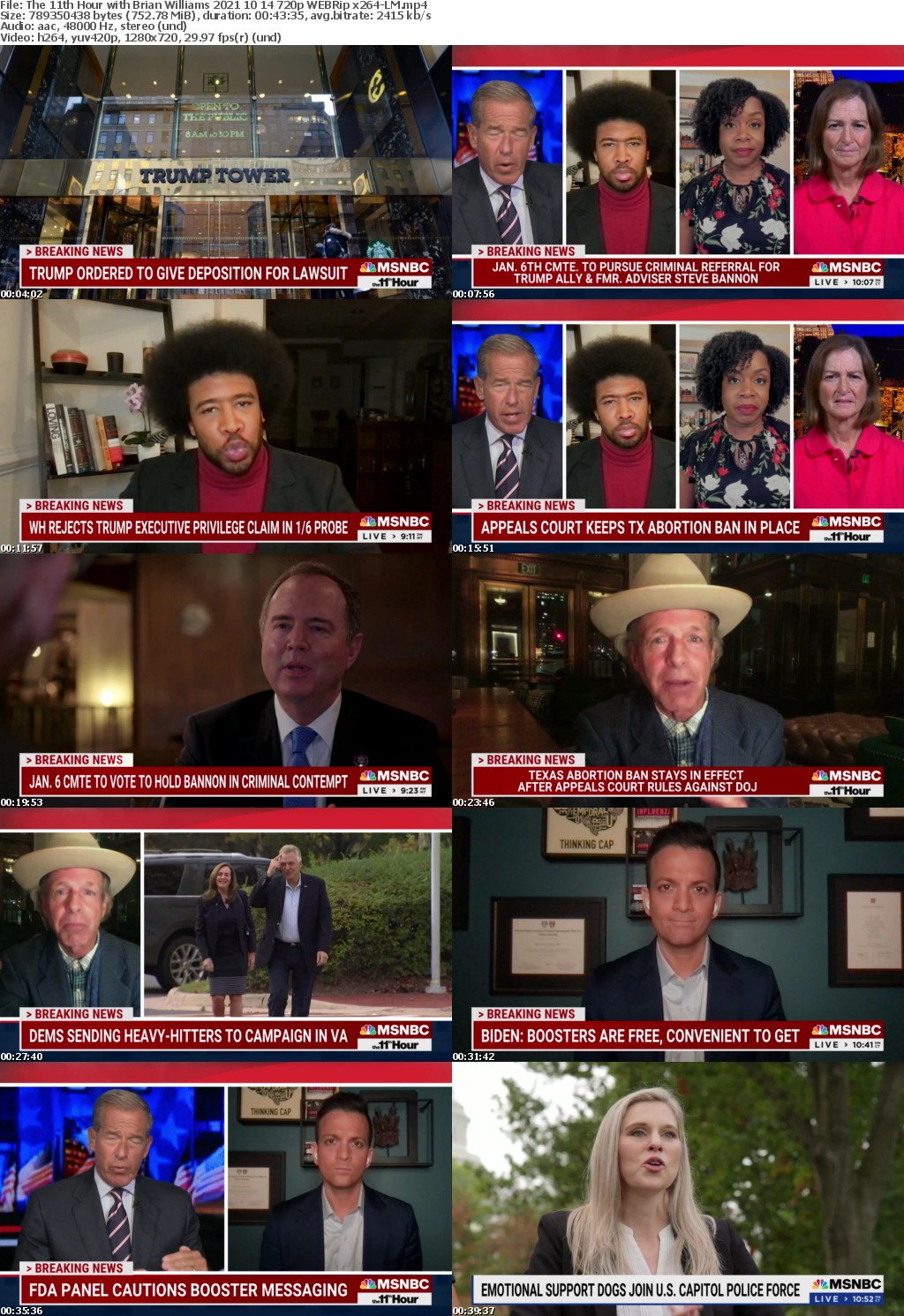 The 11th Hour with Brian Williams 2021 10 14 720p WEBRip x264-LM