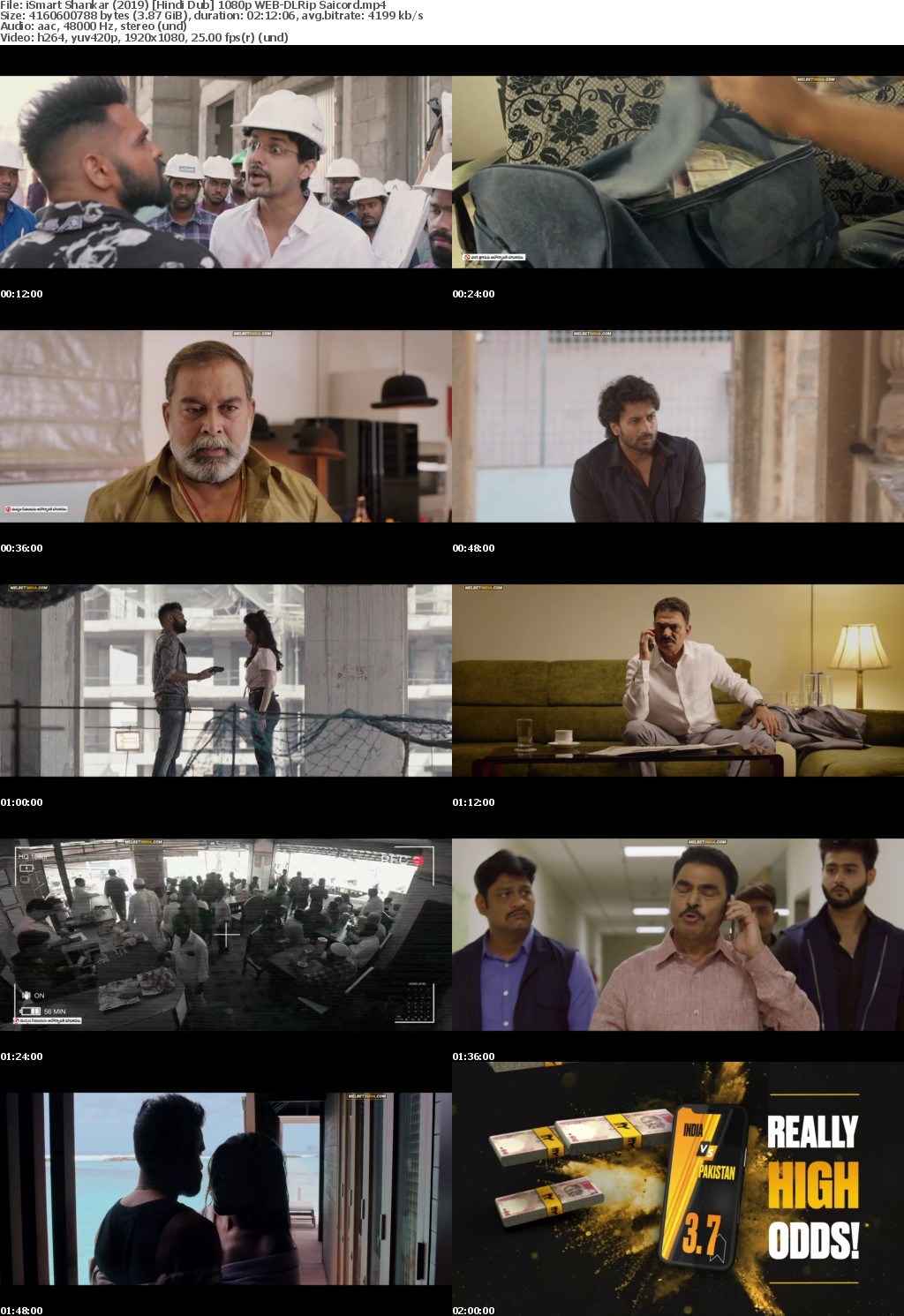 iSmart Shankar (2019) Hindi Dub 1080p WEB-DLRip Saicord