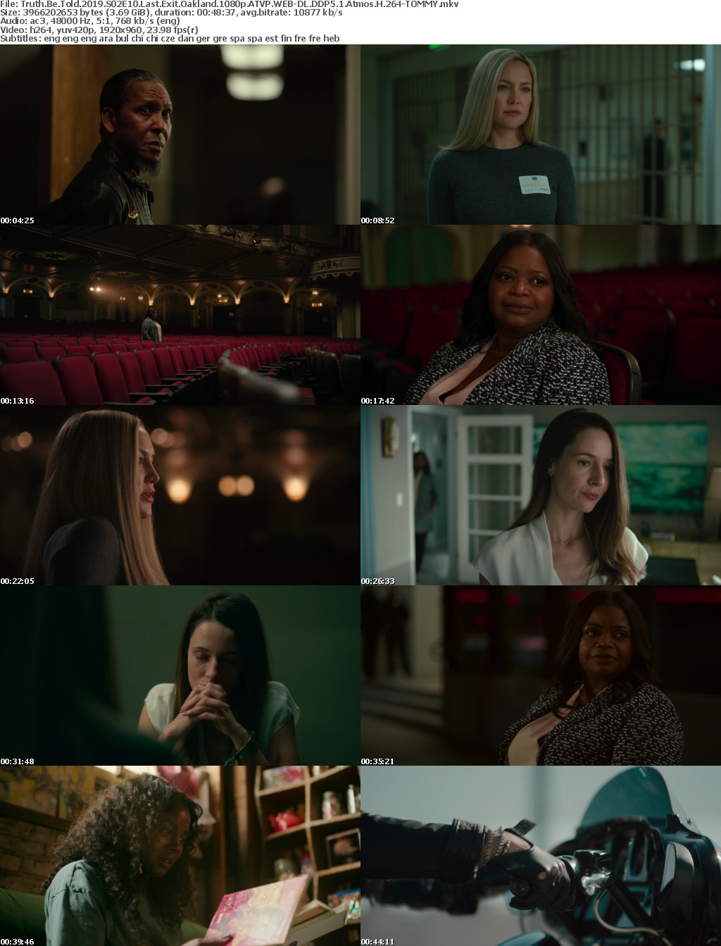 Truth Be Told 2019 S02E10 Last Exit Oakland 1080p ATVP WEBRip DDP5 1 x264-TOMMY