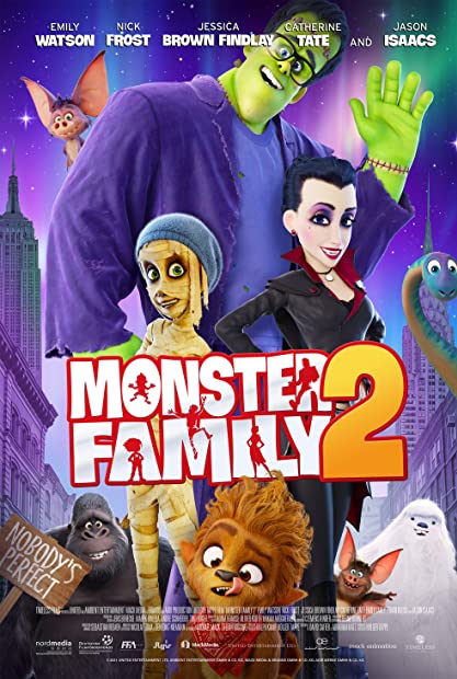 Monster Family 2 2021 1080p WEBRip 1400MB DD5 1 x264-GalaxyRG