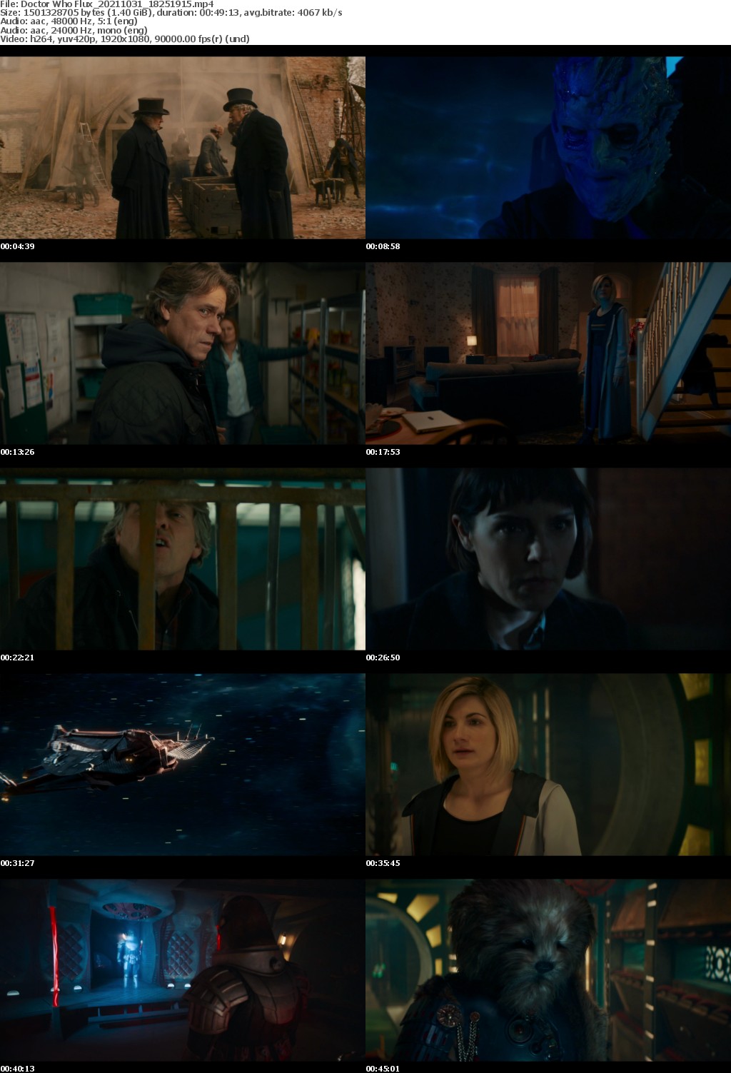 Doctor Who: Flux S13E01 The Halloween Apocalypse