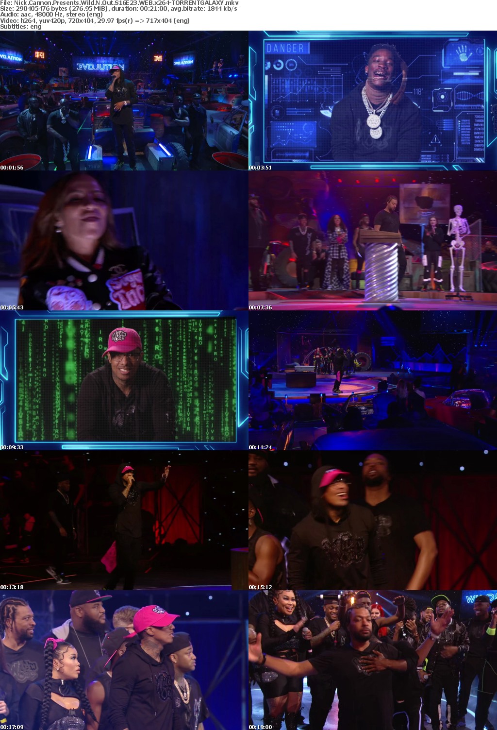 Nick Cannon Presents Wild N Out S16E23 WEB x264-GALAXY