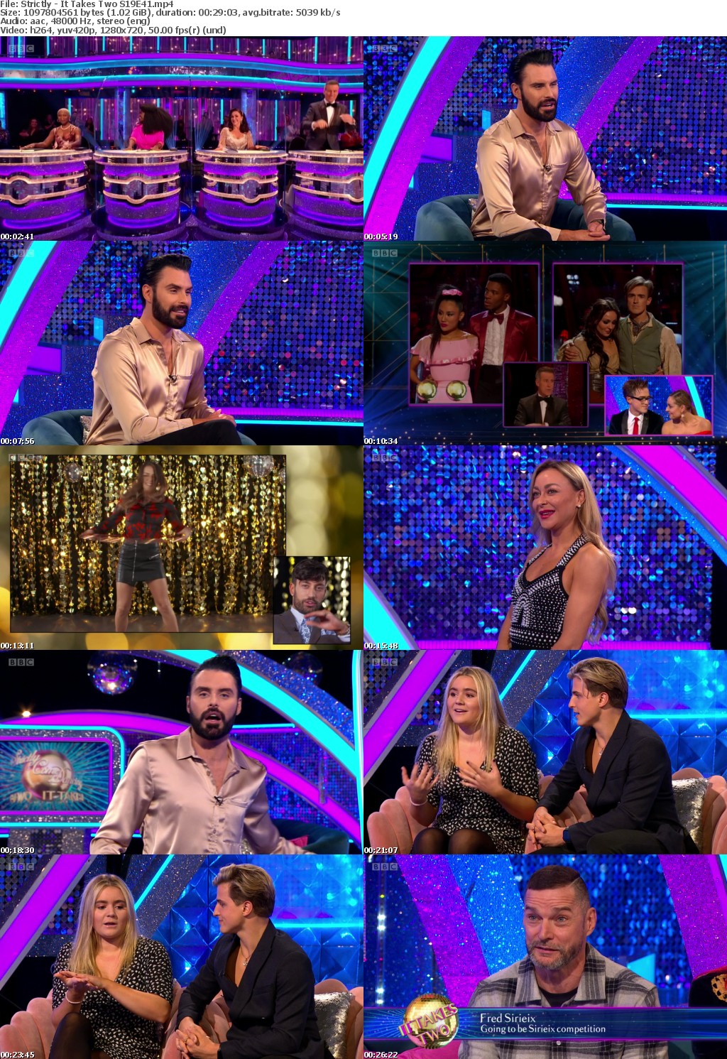 Strictly - It Takes Two S19E41 (1280x720p HD, 50fps, soft Eng subs)
