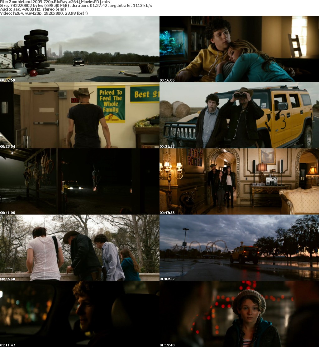 Zombieland (2009) 720p BluRay x264 - MoviesFD