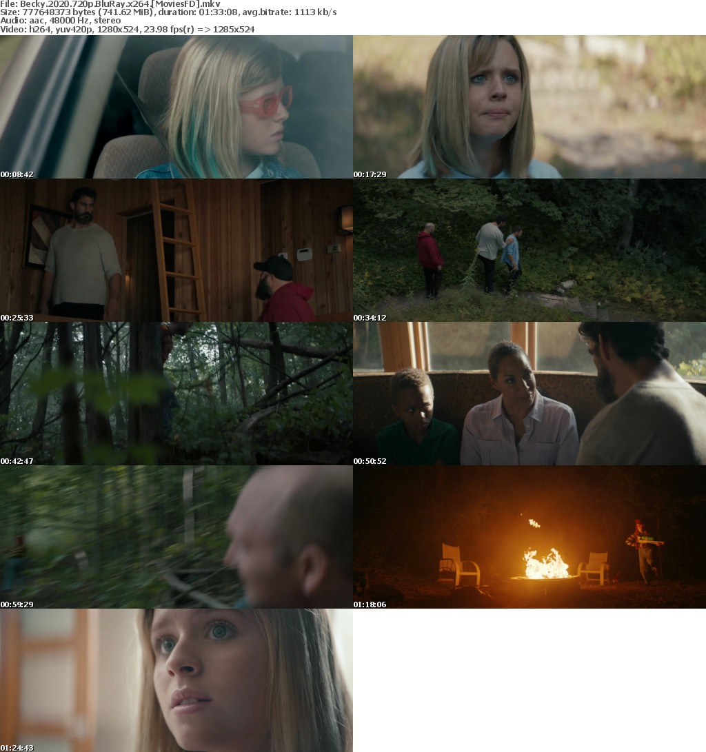 Becky (2020) 720p BluRay x264 - MoviesFD