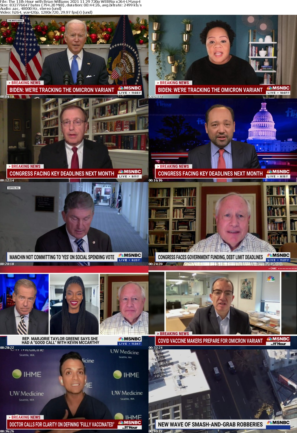 The 11th Hour with Brian Williams 2021 11 29 720p WEBRip x264-LM