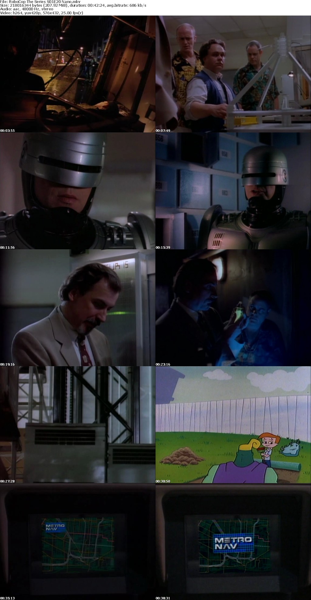 Robocop the Series 1994 Season 1 Complete TVRip x264 i c