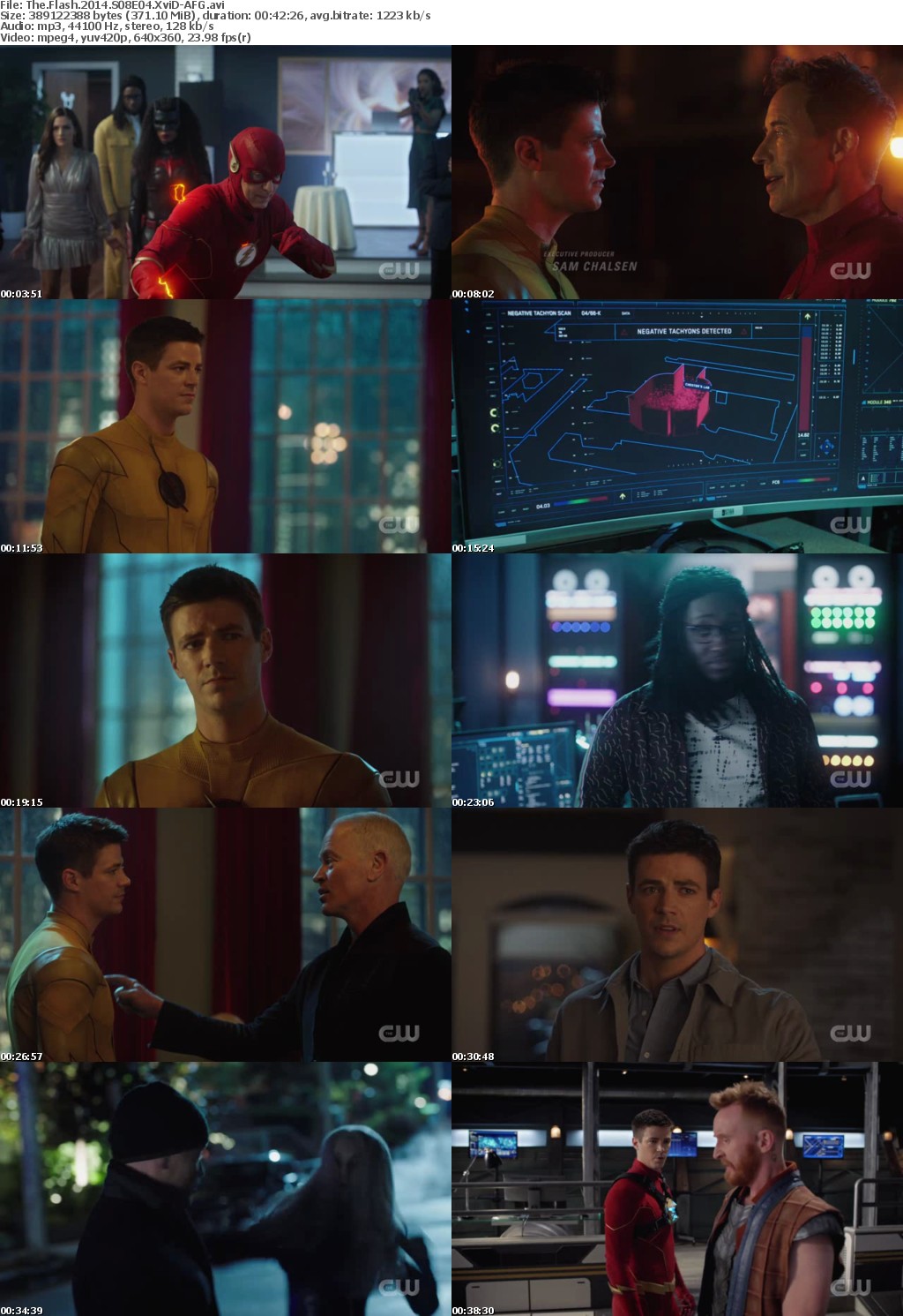 The Flash 2014 S08E04 XviD-AFG