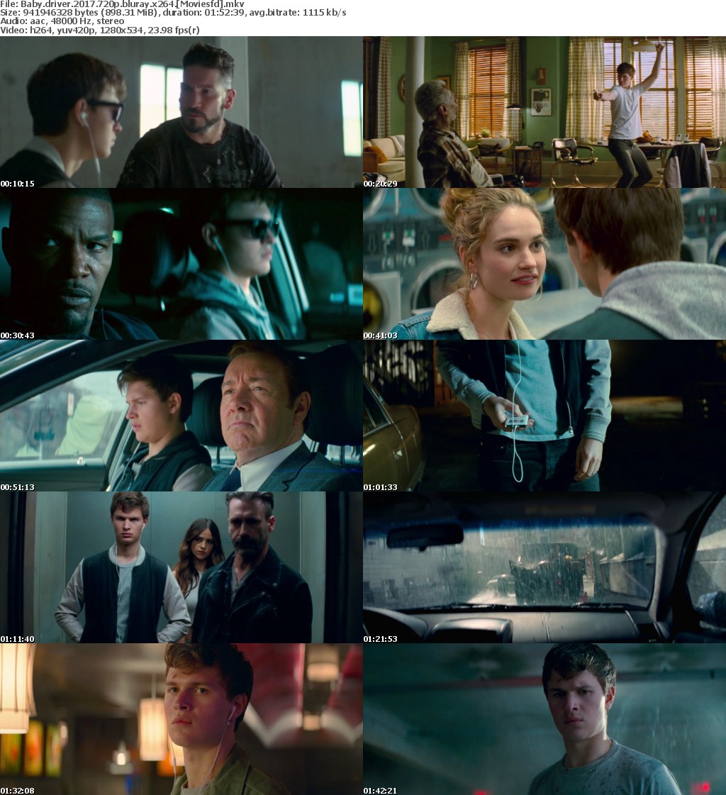 Baby Driver (2017) 720p BluRay x264 - MoviesFD