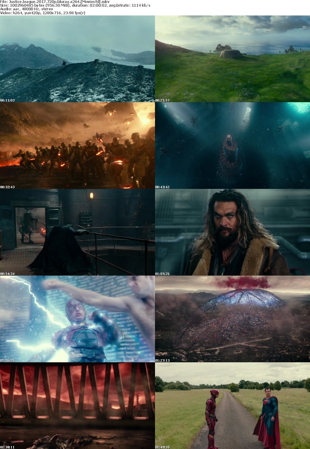 Justice League (2017) 720p BluRay x264 - MoviesFD