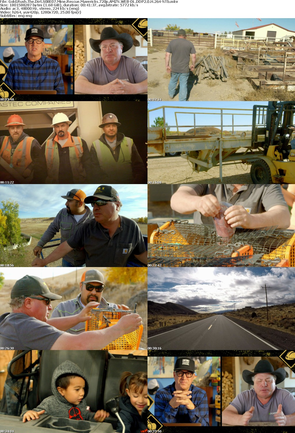 Gold Rush The Dirt S08E07 Mine Rescue Mavericks 720p AMZN WEBRip DDP2 0 x264-NTb