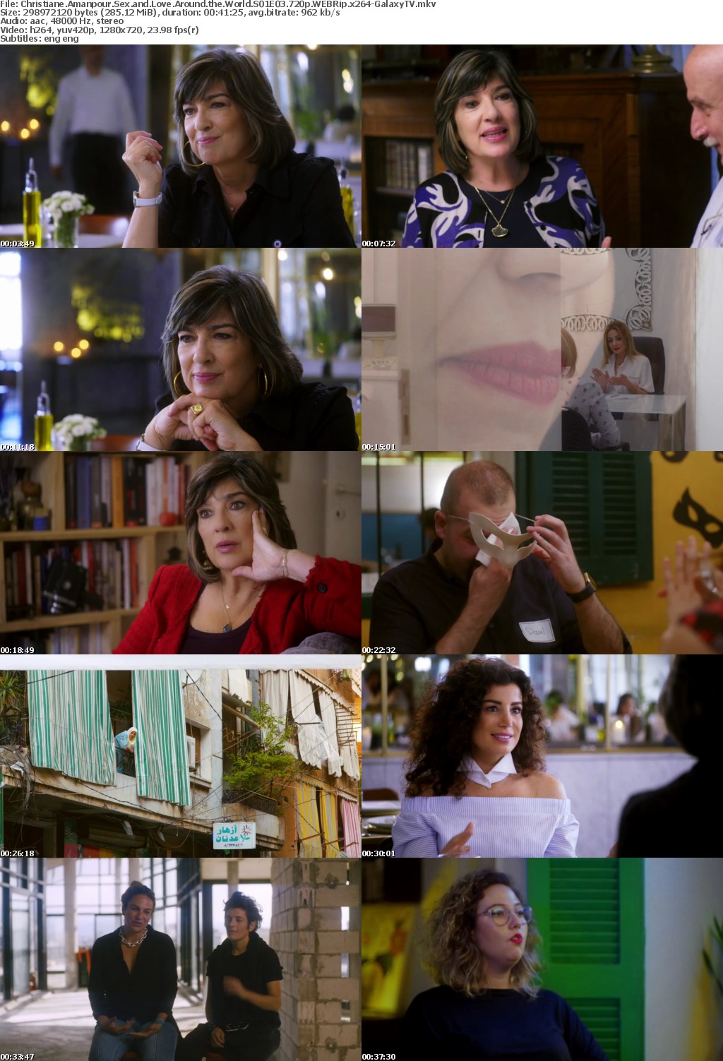 Christiane Amanpour Sex and Love Around the World S01 COMPLETE 720p WEBRip x264-GalaxyTV