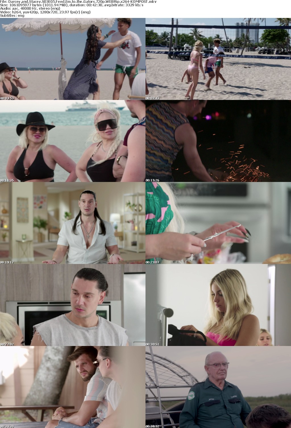 Darcey and Stacey S03E05 Feed Em to the Gators 720p WEBRip x264-KOMPOST