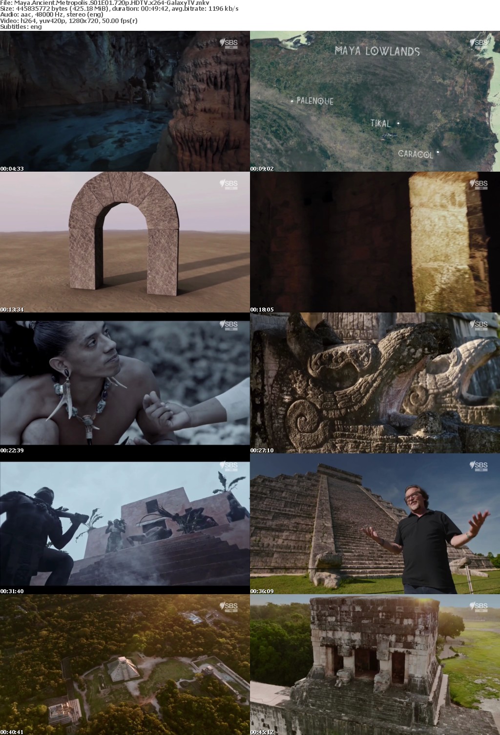 Maya Ancient Metropolis S01 COMPLETE 720p HDTV x264-GalaxyTV