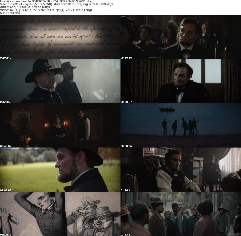 Abraham Lincoln S01E02 WEB x264-GALAXY