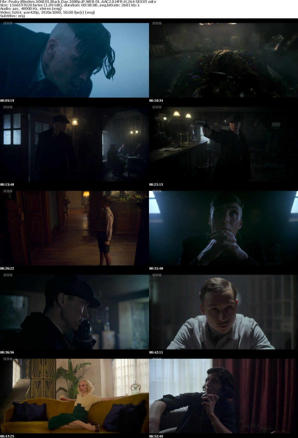 Peaky Blinders S06E01 Black Day 1080p iP WEB-DL AAC2 0 HFR H 264-SEXXY