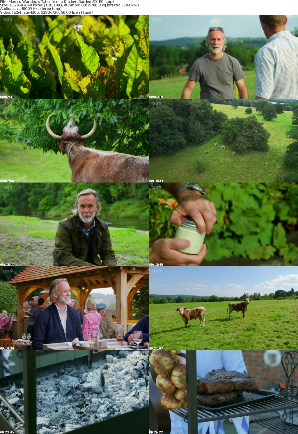 Marcus Wareings Tales from a Kitchen Garden S01E04 (1280x720p HD, 50fps, soft Eng subs)