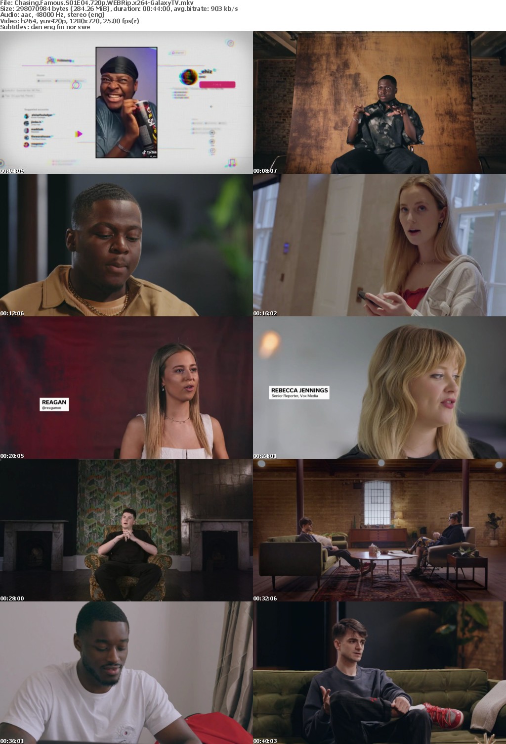 Chasing Famous S01 COMPLETE 720p WEBRip x264-GalaxyTV