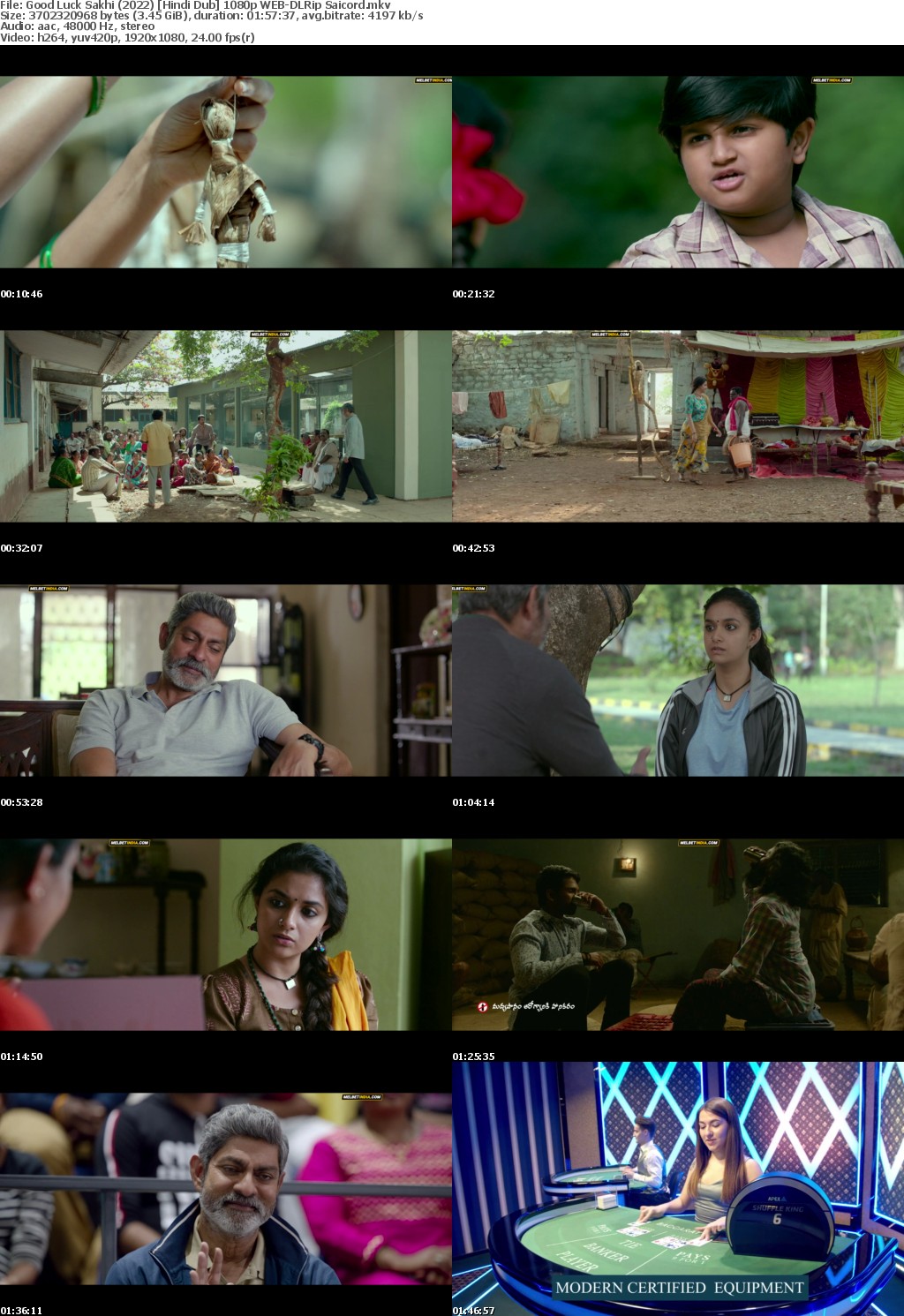 Good Luck Sakhi (2022) Hindi Dub 1080p WEB-DLRip Saicord