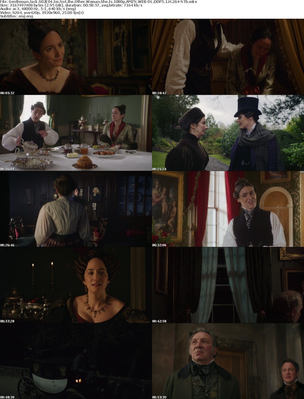 Gentleman Jack S02E04 Im Not the Other Woman She Is 1080p AMZN WEBRip DDP5 1 x264-NTb