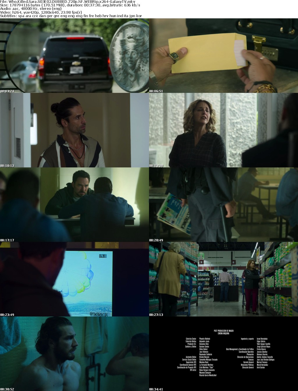 Who Killed Sara S03 COMPLETE DUBBED 720p NF WEBRip x264-GalaxyTV