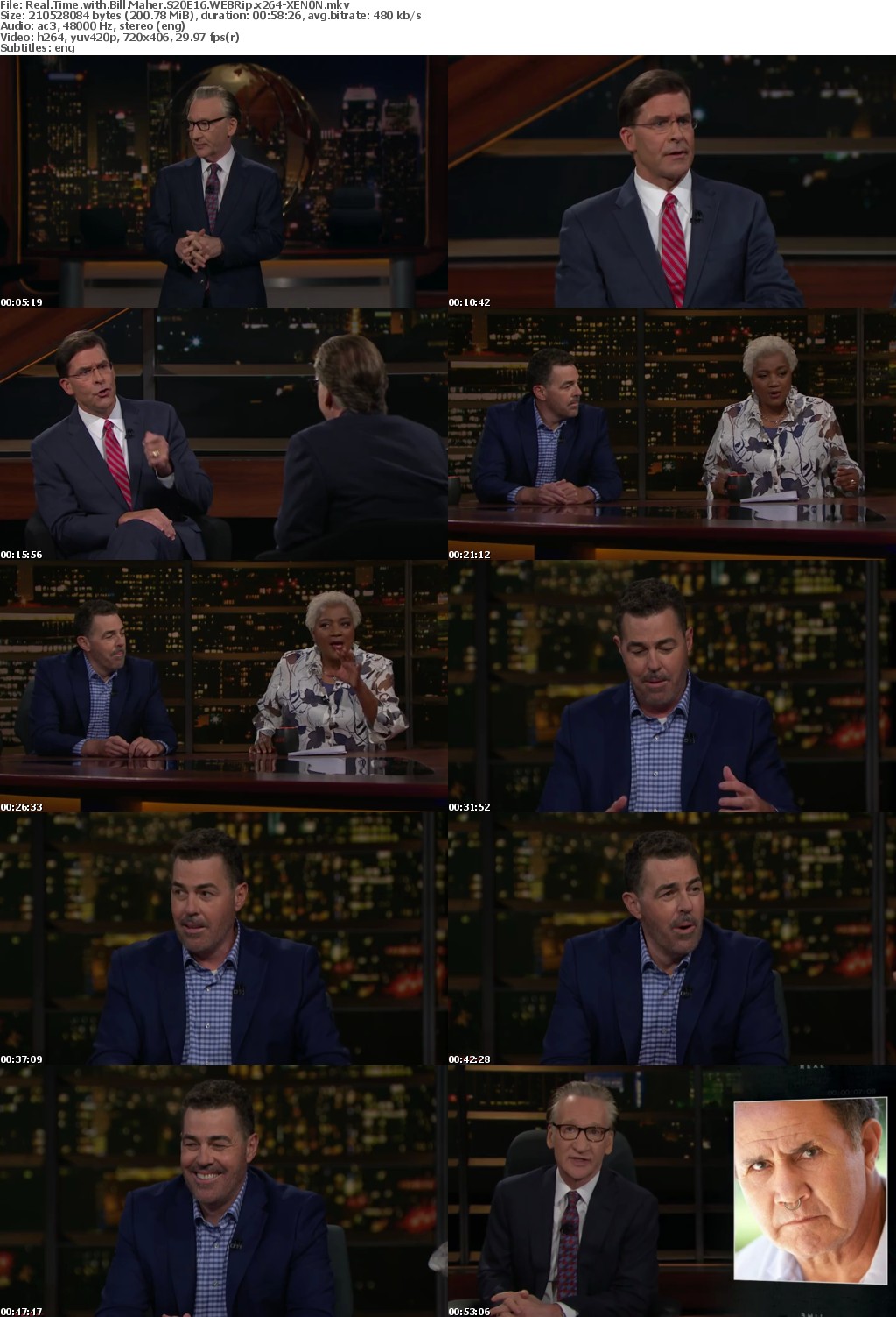 Real Time with Bill Maher S20E16 WEBRip x264-XEN0N