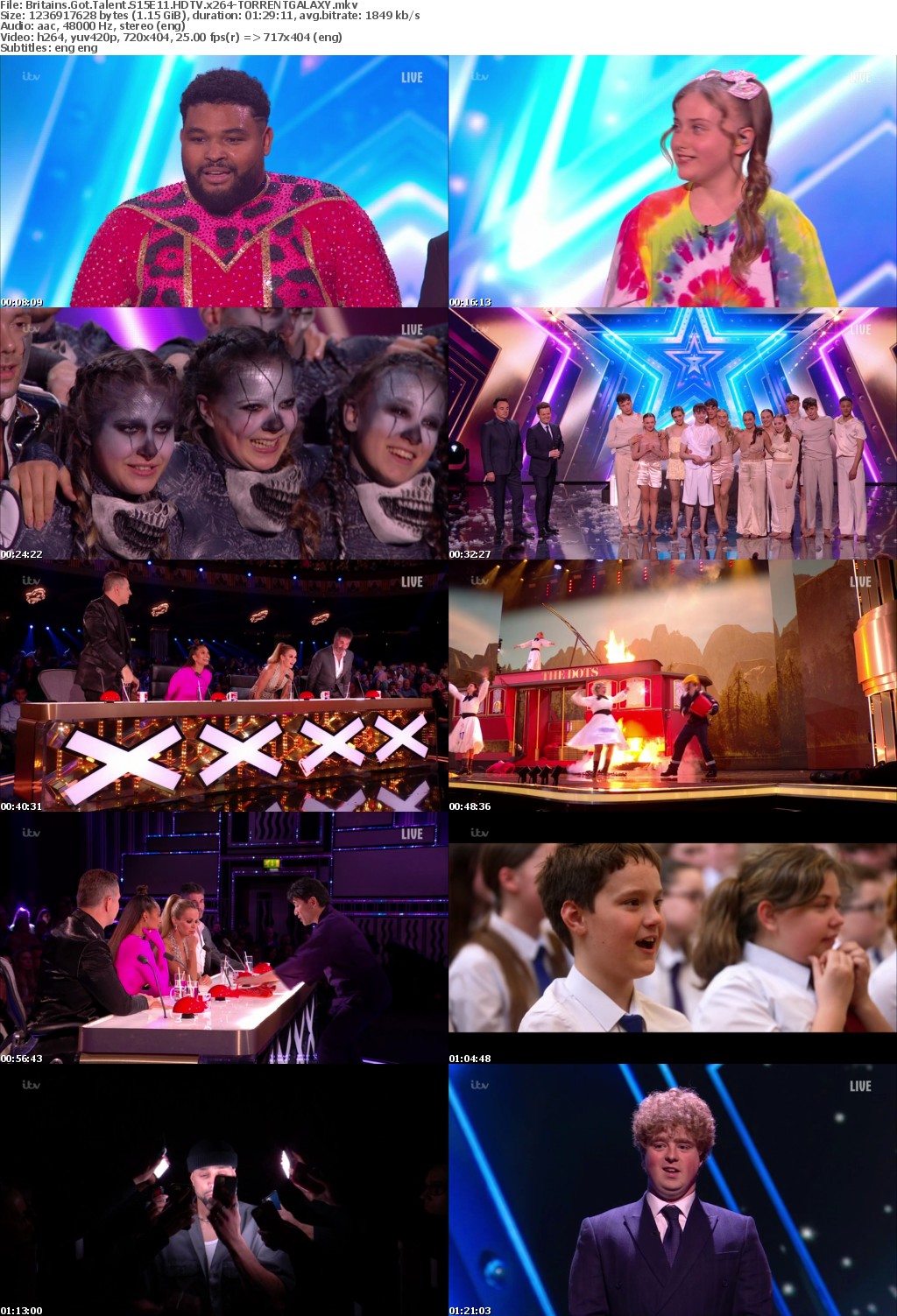 Britains Got Talent S15E11 HDTV x264-GALAXY
