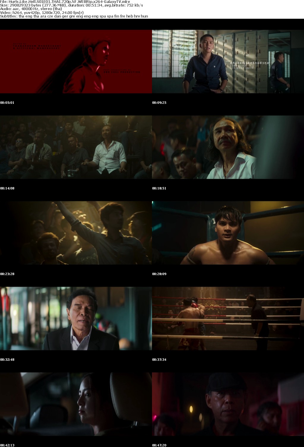 Hurts Like Hell S01 COMPLETE THAI 720p NF WEBRip x264-GalaxyTV