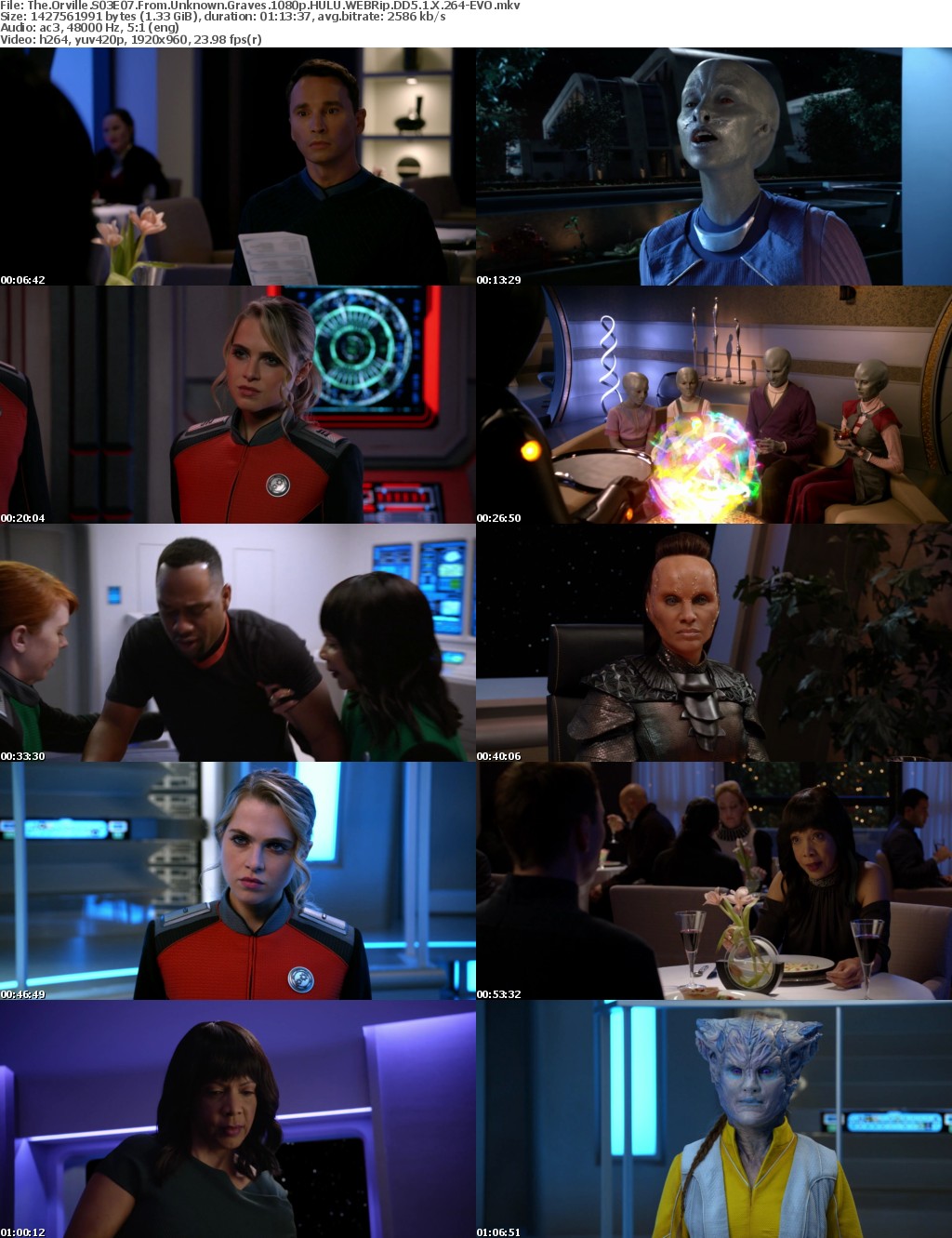 The Orville S03E07 From Unknown Graves 1080p HULU WEBRip DD5 1 X 264-EVO