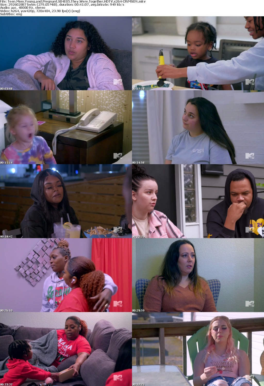 Teen Mom Young and Pregnant S04E05 They Were Together HDTV x264-CRiMSON