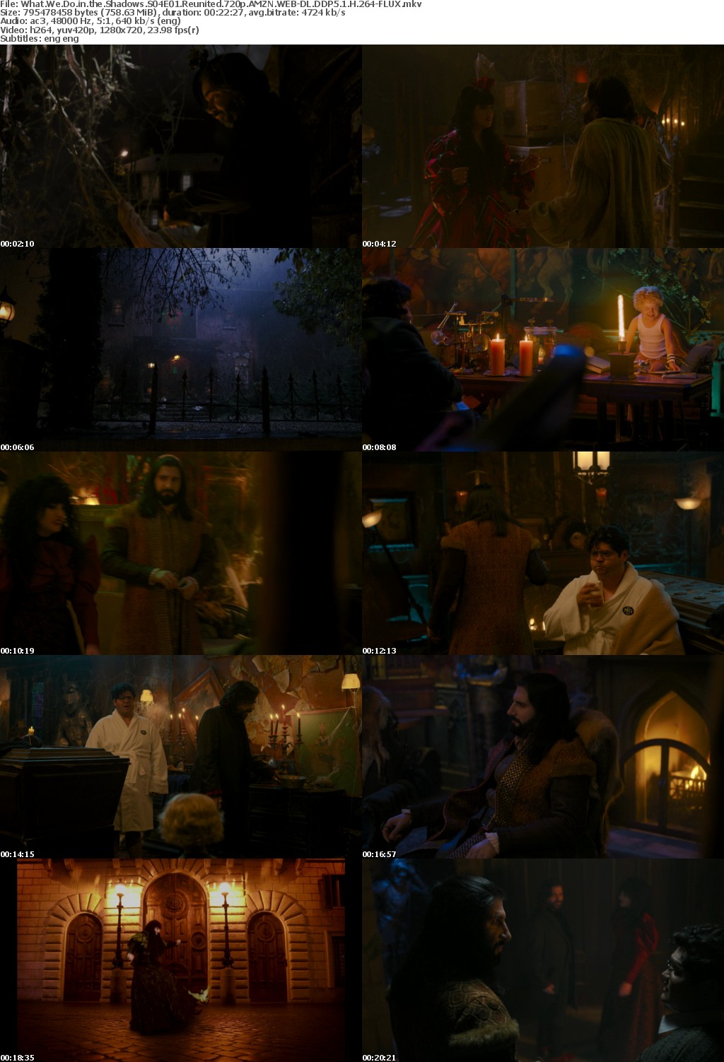 What We Do in the Shadows S04E01 Reunited 720p AMZN WEBRip DDP5 1 x264-FLUX
