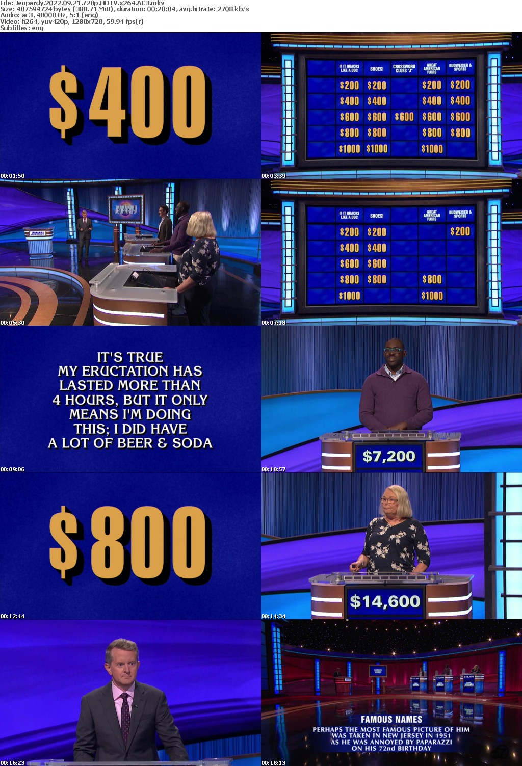 Jeopardy 2022 09 21 720p HDTV x264 AC3 atgoat