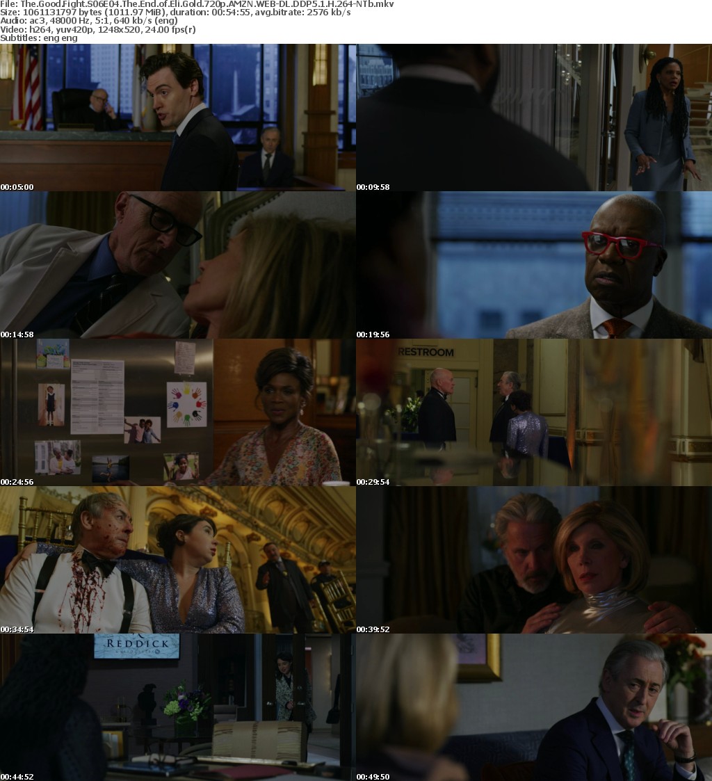 The Good Fight S06E04 The End of Eli Gold 720p AMZN WEBRip DDP5 1 x264-NTb