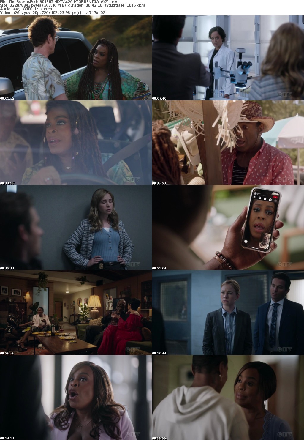 The Rookie Feds S01E05 HDTV x264-GALAXY